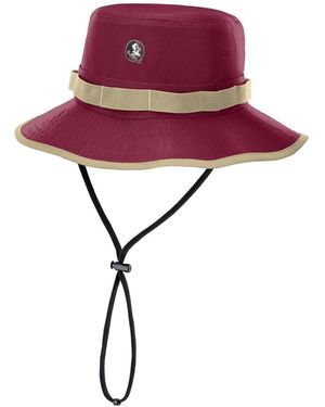 Nike Florida State Seminoles 2025 Sideline Apex Boonie Performance Bucket Hat - Red