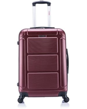 InUSA Pilot 24" Lightweight Hardside Spinner luggage - Purple