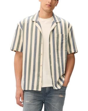 Buffalo David Bitton Short-sleeve Shirt - Natural