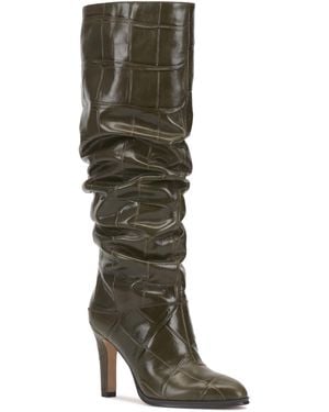 Vince Camuto Sorina Slouchy Knee-high Dress Boots - Green