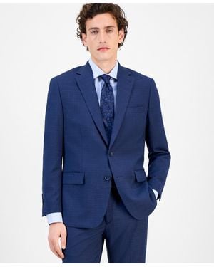 Tallia Classic-fit Suit Separate Jacket - Blue
