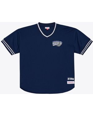 Mitchell & Ness X Dj Screw Mesh Jersey - Blue