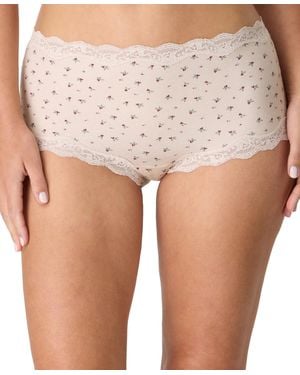Maidenform Everyday Pretty Lace Mid Rise Boyshort Panty - Multicolor