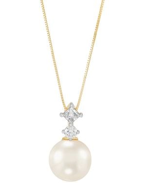 Grown With Love White Ming Cultivated Pearl (11-12mm - Metallic