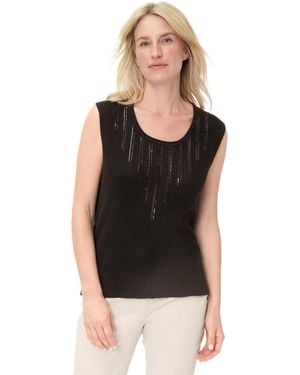 Olsen Rib Knit Shell - Black