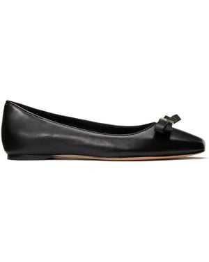 Kate Spade Deco Bow Flats - Black