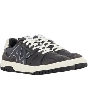 ARMANI EXCHANGE | Duck Suede Snekers - White