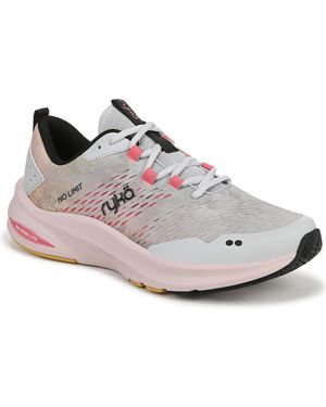 Ryka Premium No Limit Lace Up Cross Training Sneakers - White