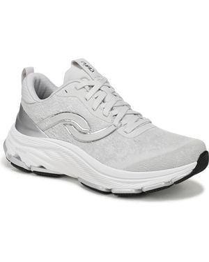 Ryka Premium Dedicate Lx Lace Up Walking Sneakers - White