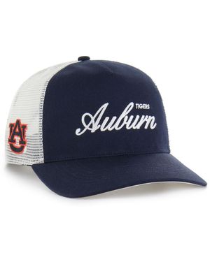 '47 And Auburn Tigers Contemporary Basics Foundation Trucker Hitch Adjustable Hat - Blue