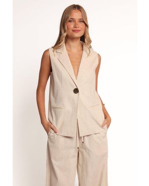 Petal & Pup Trula Vest - Natural