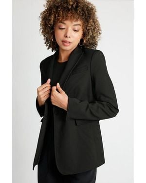 Caldwell Collection Lorraine Single Button Blazer - Black