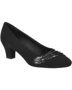 Easy Street Ginnifer Slip-on Pumps - Black
