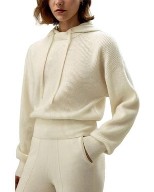 LILYSILK 100% Cashmere Detachable Hoodie - Natural