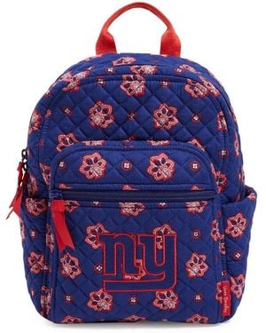 Vera Bradley And New York Giants Small Backpack - Blue