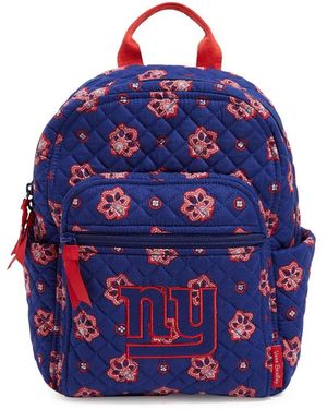 Vera Bradley And New York Giants Small Backpack - Blue