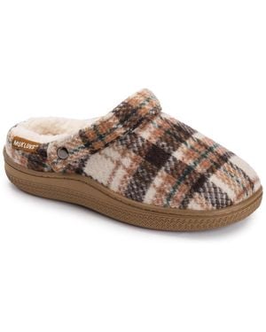 Muk Luks Quianna Lucy Clog Slippers - Brown