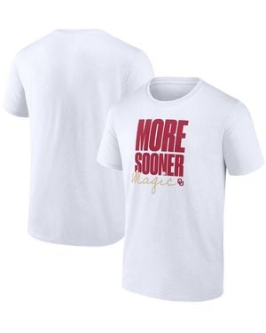 LOGO ATHLETIC Oklahoma Sooners More Sooner Magic T-shirt - White