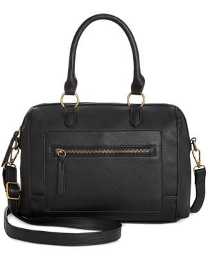 Style & Co. Hudsonn Satchel - Black