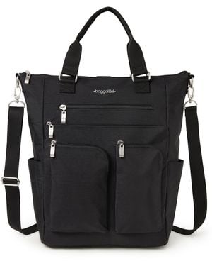Baggallini 3-in-1 Convertible Backpack Tote - Black