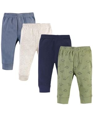 Touched By Nature Baby Boys Natural Cotton Pants Collection - Blue