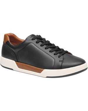 Johnston & Murphy Kendall Round-toe Shoes - Black