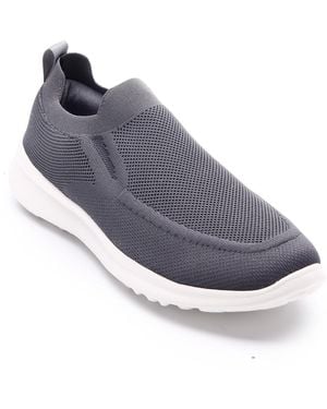 Aston Marc Knit Comfort Walking Casual Shoes - Blue