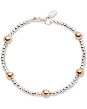 Ralph Lauren Two-tone Station Beaded Flex Bracelet - Natural