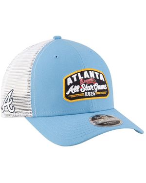 KTZ Atlanta Braves 2025 Mlb All-star Game Patch 9forty M-crown Adjustable Trucker Hat - Blue