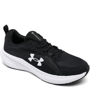 Under Armour Charged Assert 11 Running Sneakers From Finish Line - Black