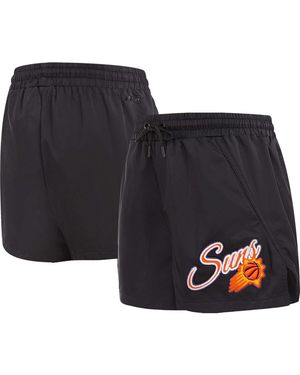 Pro Standard Phoenix Suns Script Woven Shorts - Blue