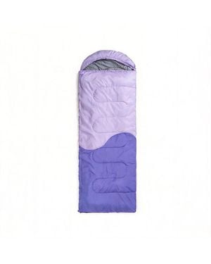 Gnuadz Sleeping Bag 3 Seasons S Camping Hiking Lightweight Portable Backpacking Spring Summer Fall Winter - Purple