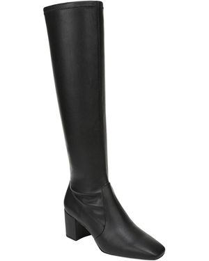 Franco Sarto Flexa Blix Square Toe Zip Tall Boots - Black