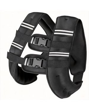 Aofar Weighted Vest Reflective Workout Running Rucking - Black