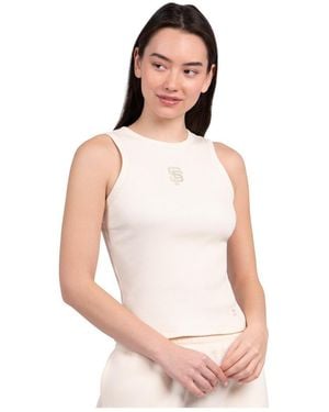 Starter San Francisco Giants Pastels Ribbed Tank Top - Pink