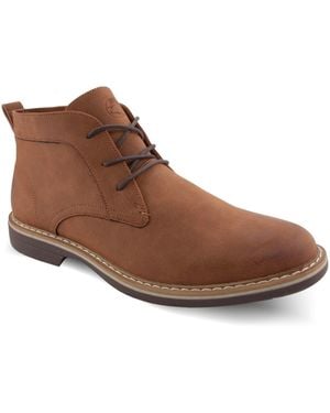 Deer Stags Garfield Comfort Dress Chukka Boots - Brown