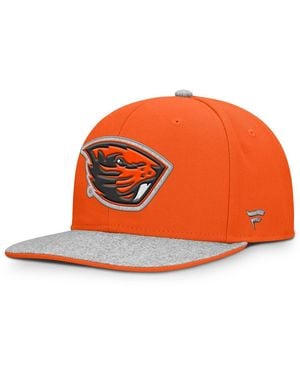Fanatics Oregon State Beavers Loden Snapback Hat - Orange