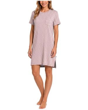 Sincerely Jules Short-sleeve Crewneck Sleep Shirt - Pink
