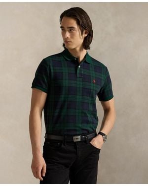 Polo Ralph Lauren Holiday Plaid Polo Shirt - Brown