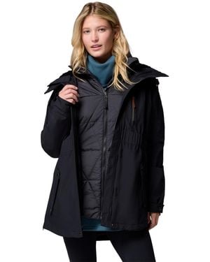 Columbia Payton Pass Ii Interchange Insulated Hooded Puffer Jacket - Blue