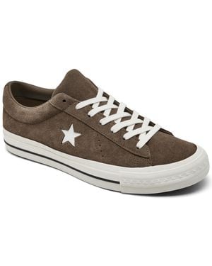 Converse One Star 95 Suede Casual Sneakers From Finish Line - Brown