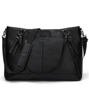 Elle Leisure Luxe 13" Weekender Tote Bag - Black