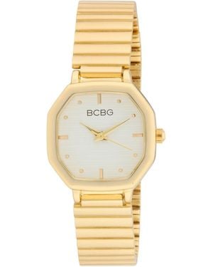 BCBGMAXAZRIA Quartz Round Stainless Steel Watch 26mm - Metallic