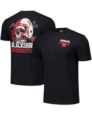 Image One And Nebraska Huskers Hyper Local Shirts T-shirt - Black