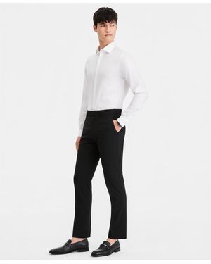 Tommy Hilfiger Modern-fit Wool Th-flex Stretch Suit Separates Pant - Black