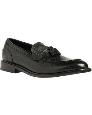 Anthony Veer Riverton Tassel Dress Loafers - Black