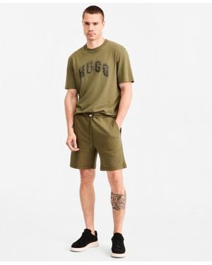 BOSS Hugo By Nuca Pull-on Drawstring Shorts - Green
