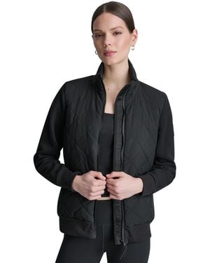 DKNY Light Weight Hybrid Jacket - Black