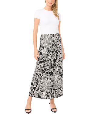 SAM & JESS Wide-leg Pull-on Pants - White