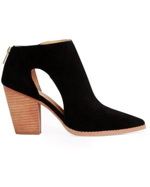 Belle & Bloom Midnight Special Suede Ankle Boot - Black